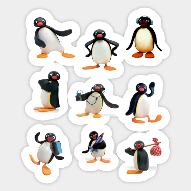 Pingu mood Sticker by Pescapin